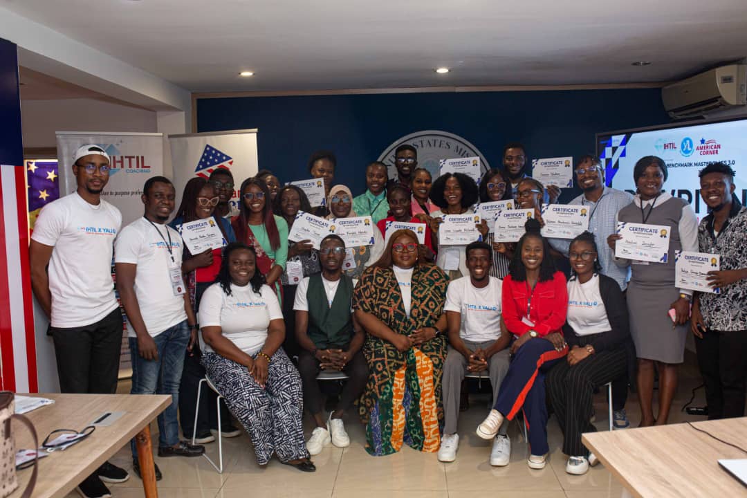 Smiling children in an outdoor charity event.